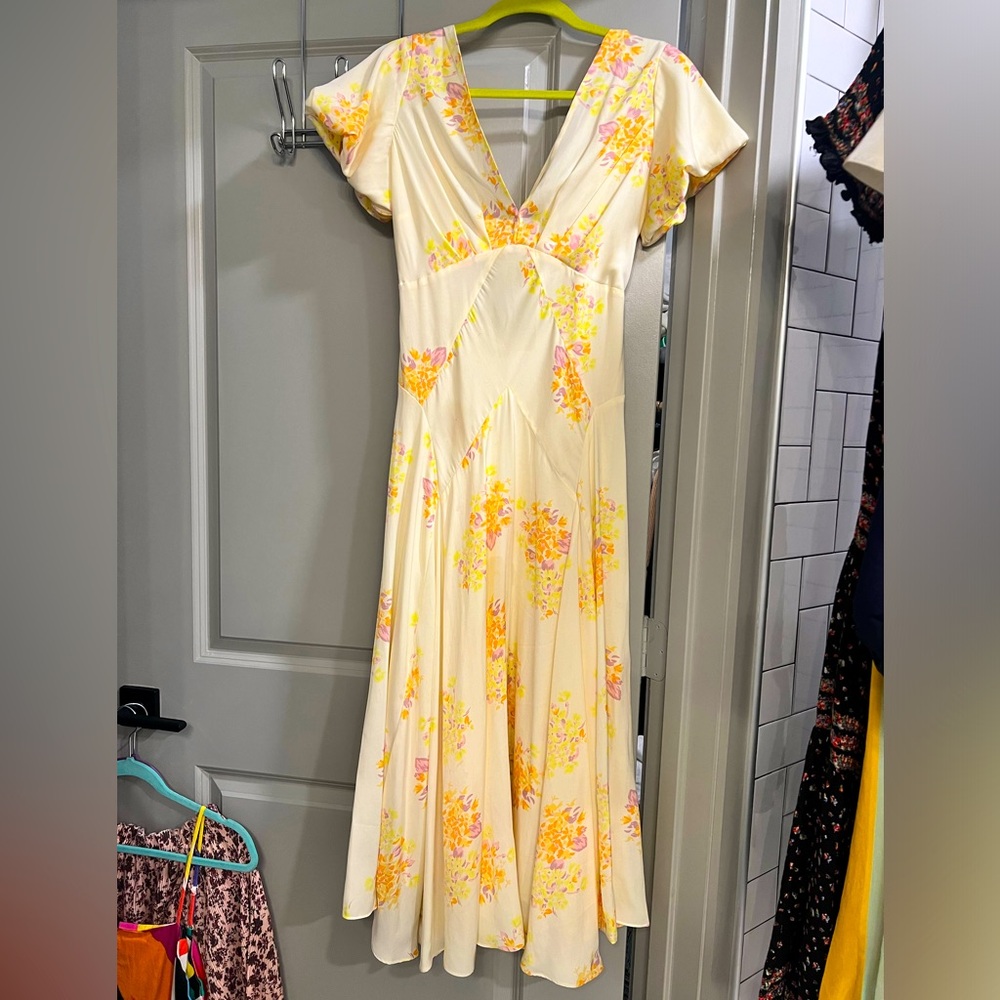 Free People Silk Dress XS